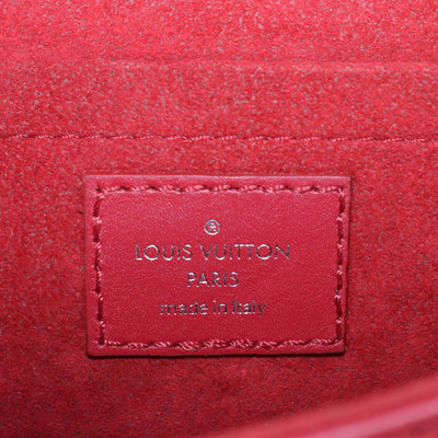 Louis Vuitton Red Leather New Wave Chain PM Bag