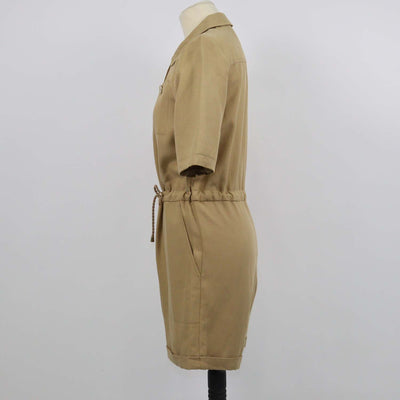 Maison 123 Brown Blend Lyocell Short Jumpsuit