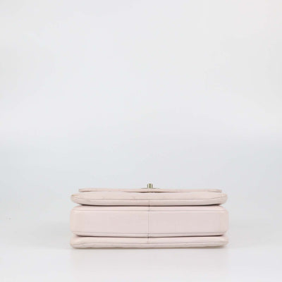 Chanel Light Beige Quilted Leather Small Trendy CC Top Handle Bag
