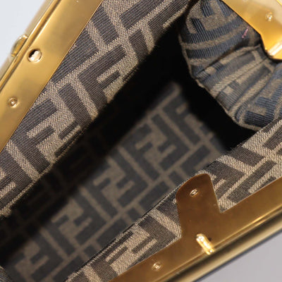 Fendi Black Leather Medium First Shoulder Bag