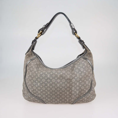 Louis Vuitton Platine Monogram Mini Lin Manon MM Hobo
