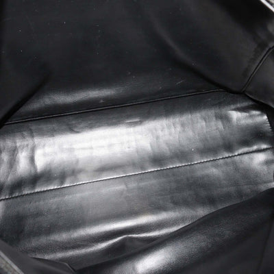 Chanel Black Quilted Leather Vintage Chain Tote