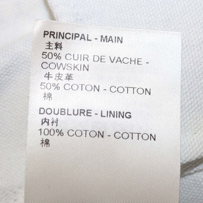 Louis Vuitton Blue Monogram Bandana Mixed Canvas and Leather Jacket
