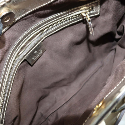 Gucci Gold Guccissima Leather Medium Queen Hobo