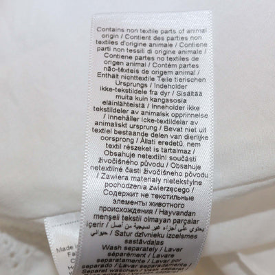 Karl Lagerfeld White Logo Embroidered Cotton Long Sleeve V Neck Midi Dress