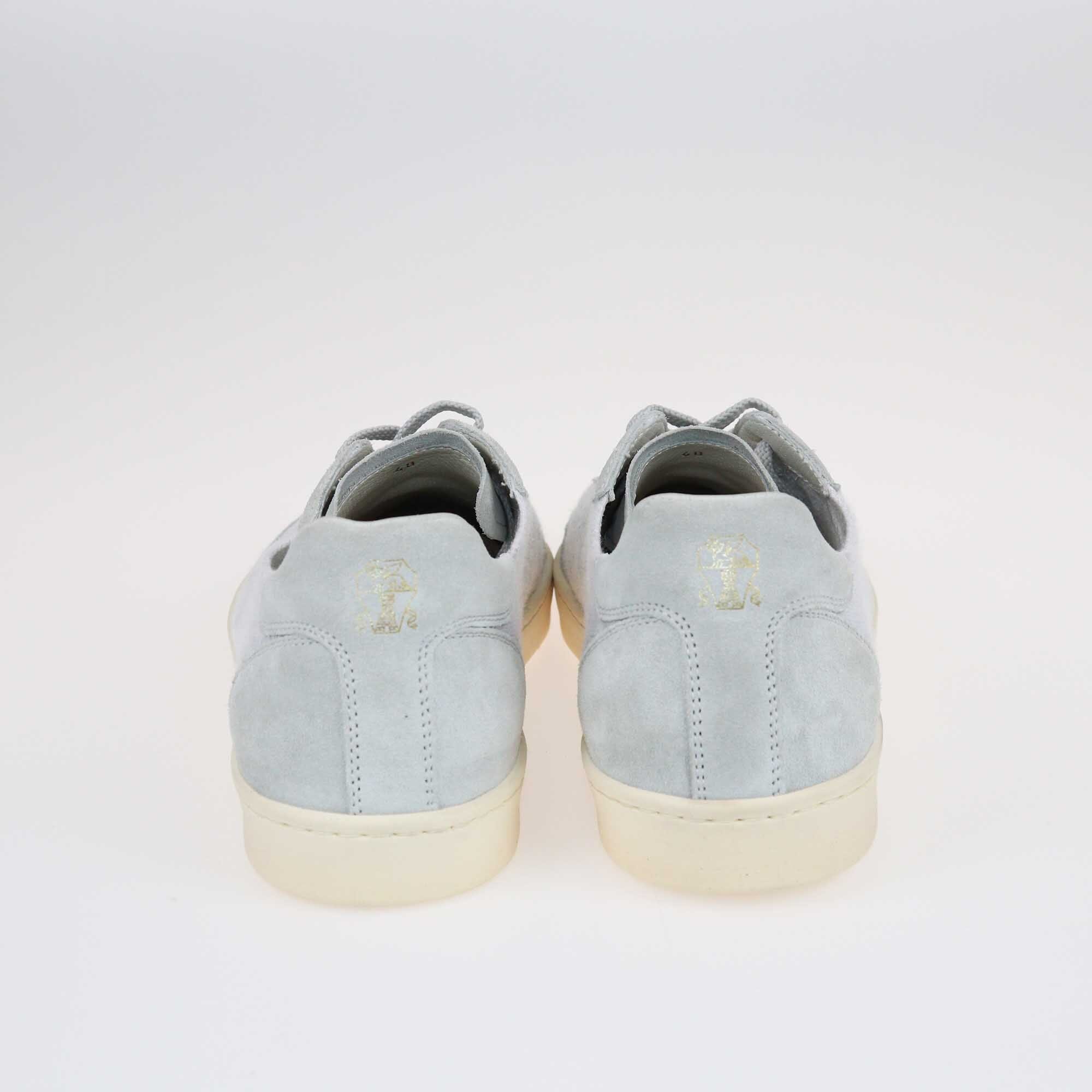 Brunello Cucinelli Grey Sneakers Shoes Brunello Cucinelli 