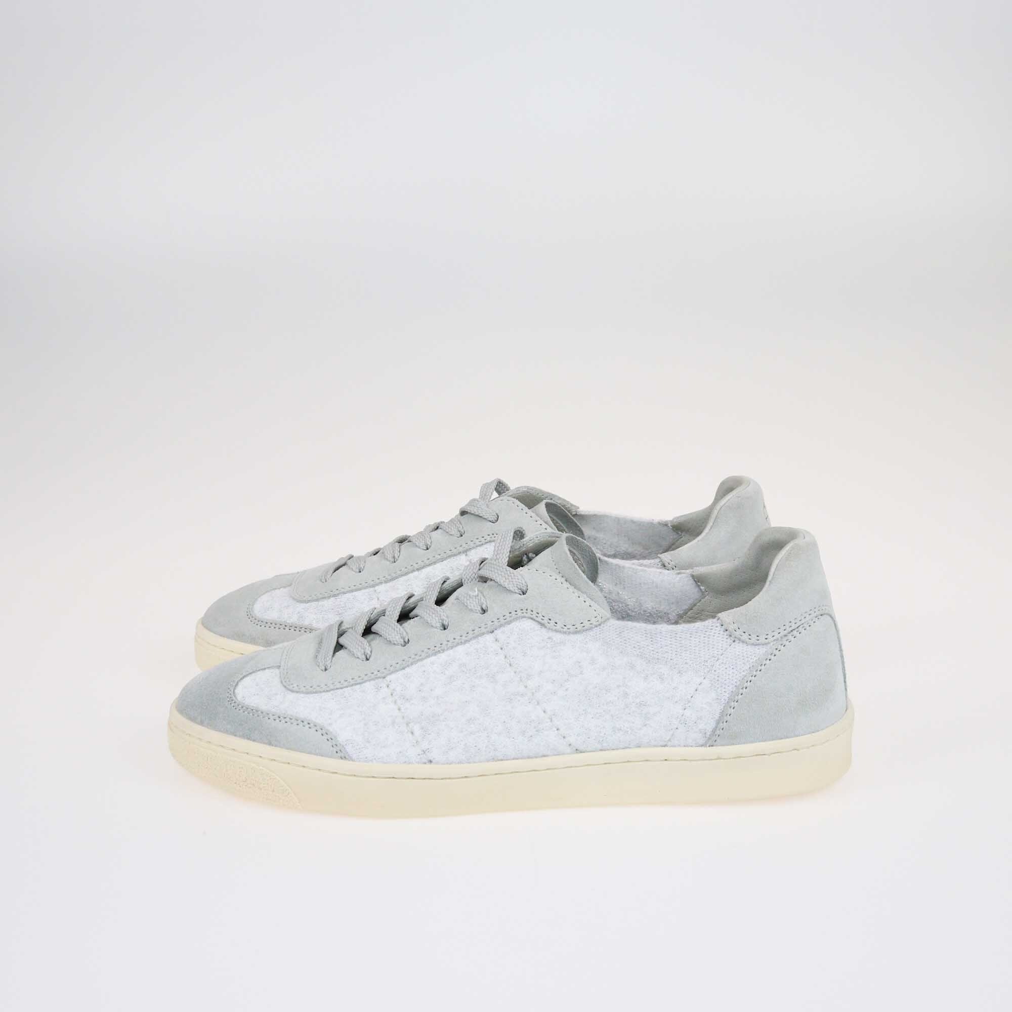 Brunello Cucinelli Grey Sneakers Shoes Brunello Cucinelli 