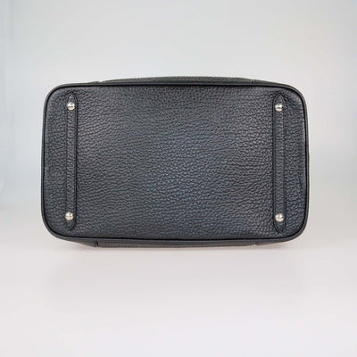 Louis Vuitton Black, Red Leather and Wool Grimaud Vail Blanket Bag