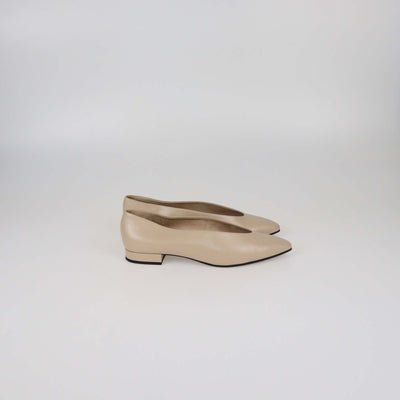 Loro Piana Natural Light Camel Rebecca Ballet Flats Womens Loro Piana 