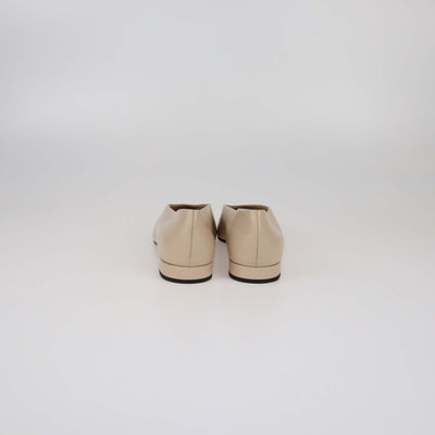 Loro Piana Natural Light Camel Rebecca Ballet Flats Womens Loro Piana 