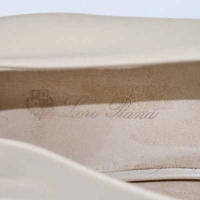 Loro Piana Natural Light Camel Rebecca Ballet Flats Womens Loro Piana 