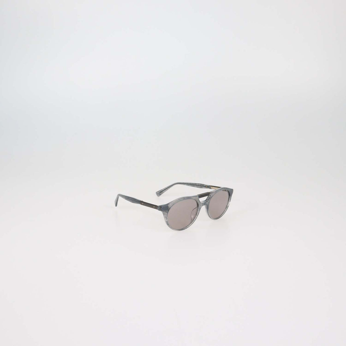 Brunello Cucinello Grey Round Sunglasses