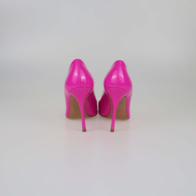 Valentino Pink Patent One Stud Pumps Womens Valentino 