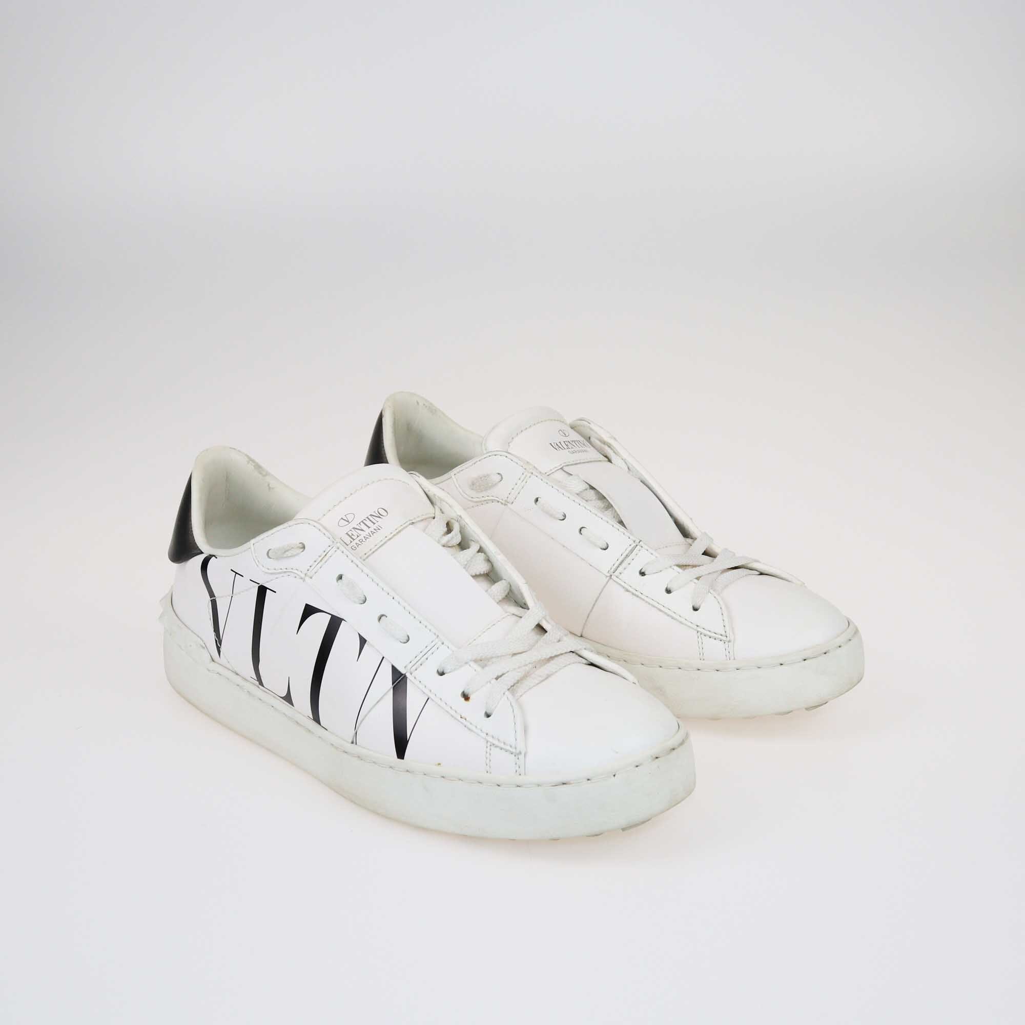 Vltn fashion white shoes