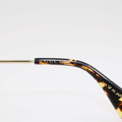 Gucci Gold,Black Gradient Oversized Sunglasses