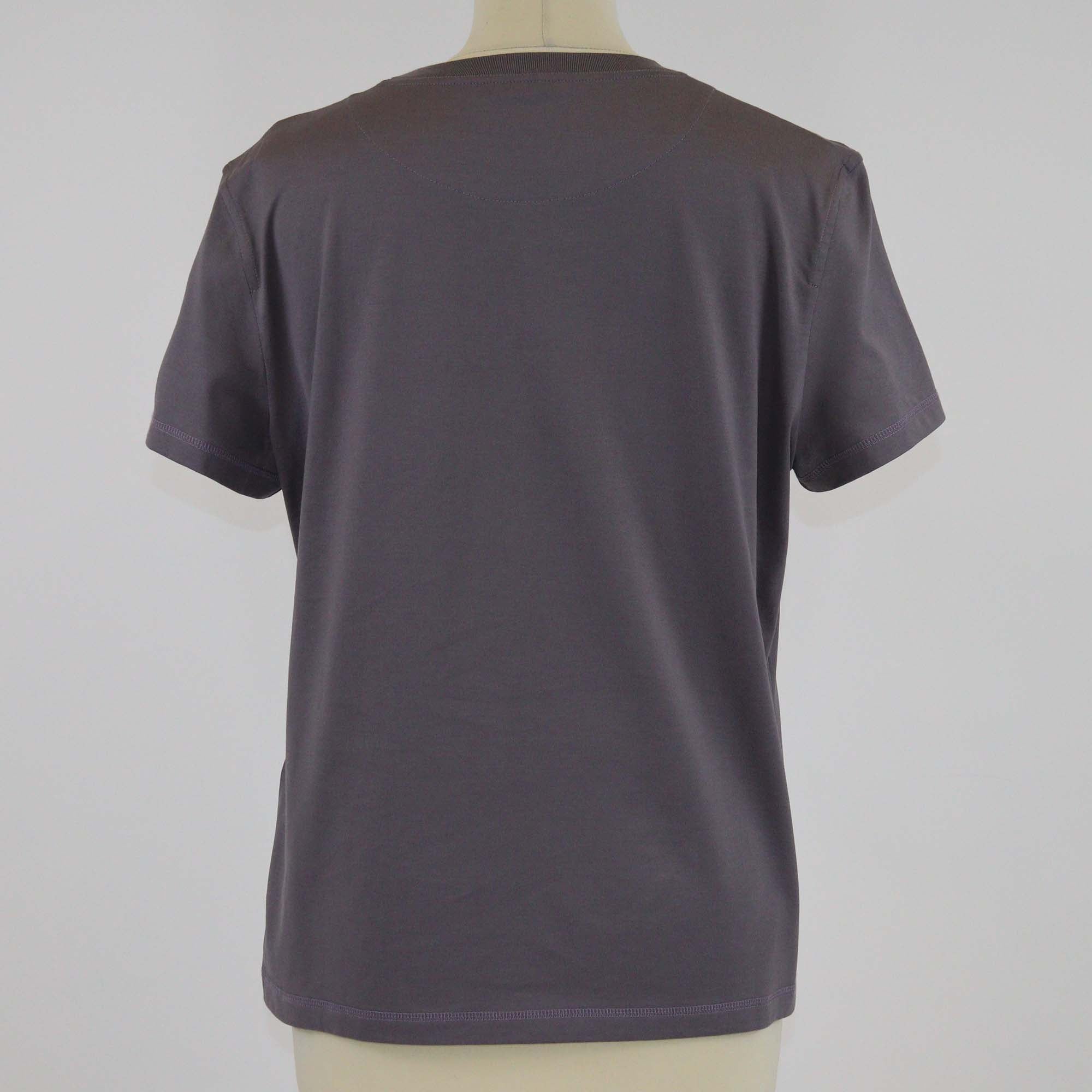 Hermes Gris Pierre Cotton Mors Mini T-Shirt