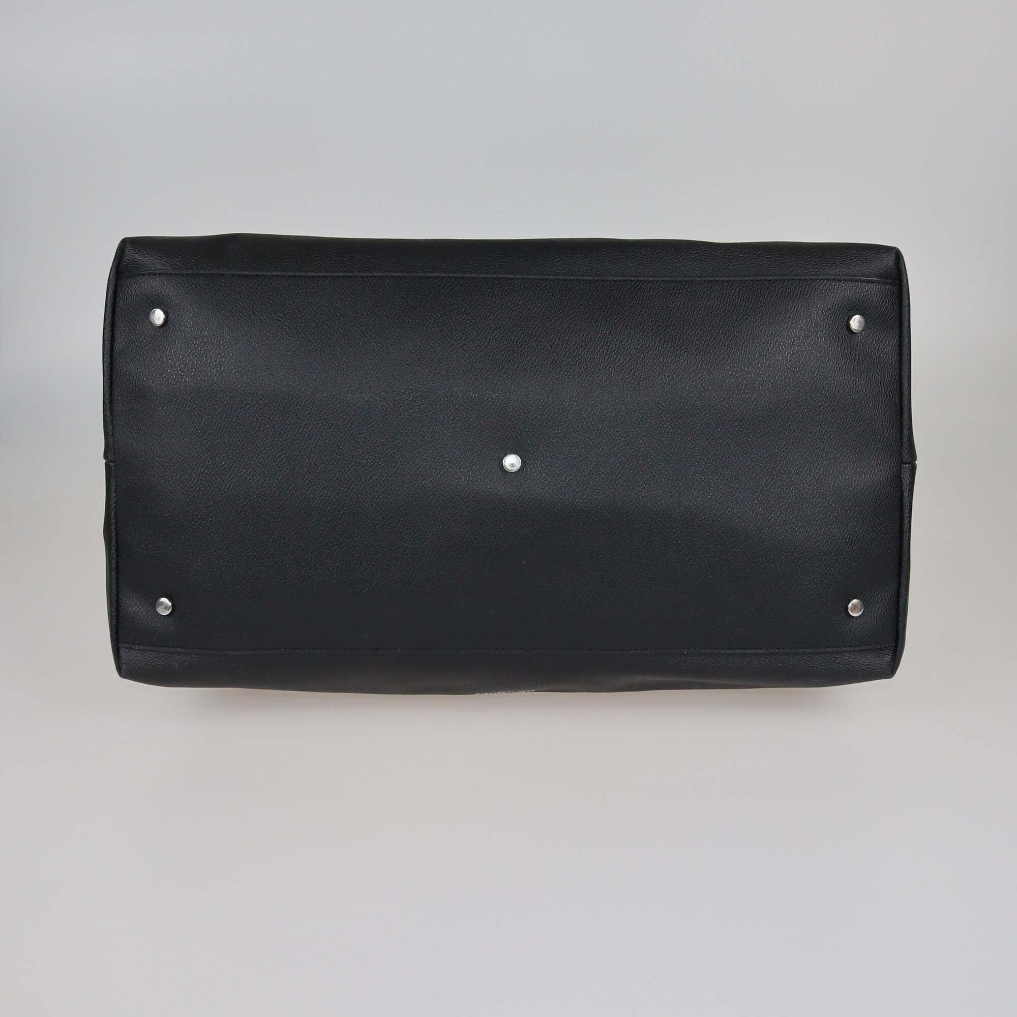 Karl Lagerfeld Black Rue St-Guillaume Weekender Duffle Bag Womens Karl Lagerfeld 