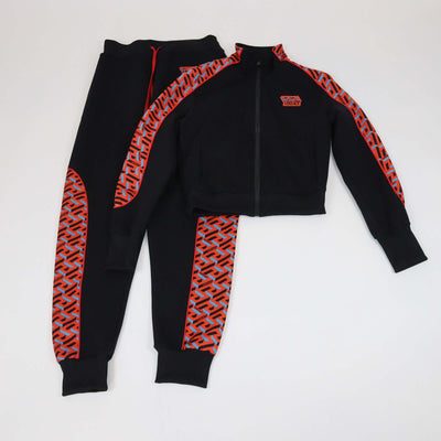 Versace Multicolor Greca Print Polyester Tracksuit Set