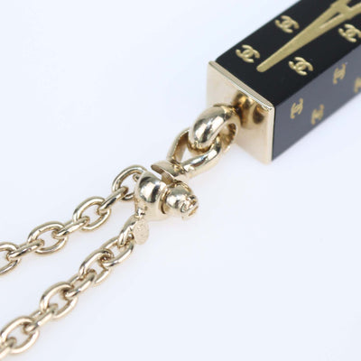 Chanel Black Enamel Eiffel Tower Bag Charm
