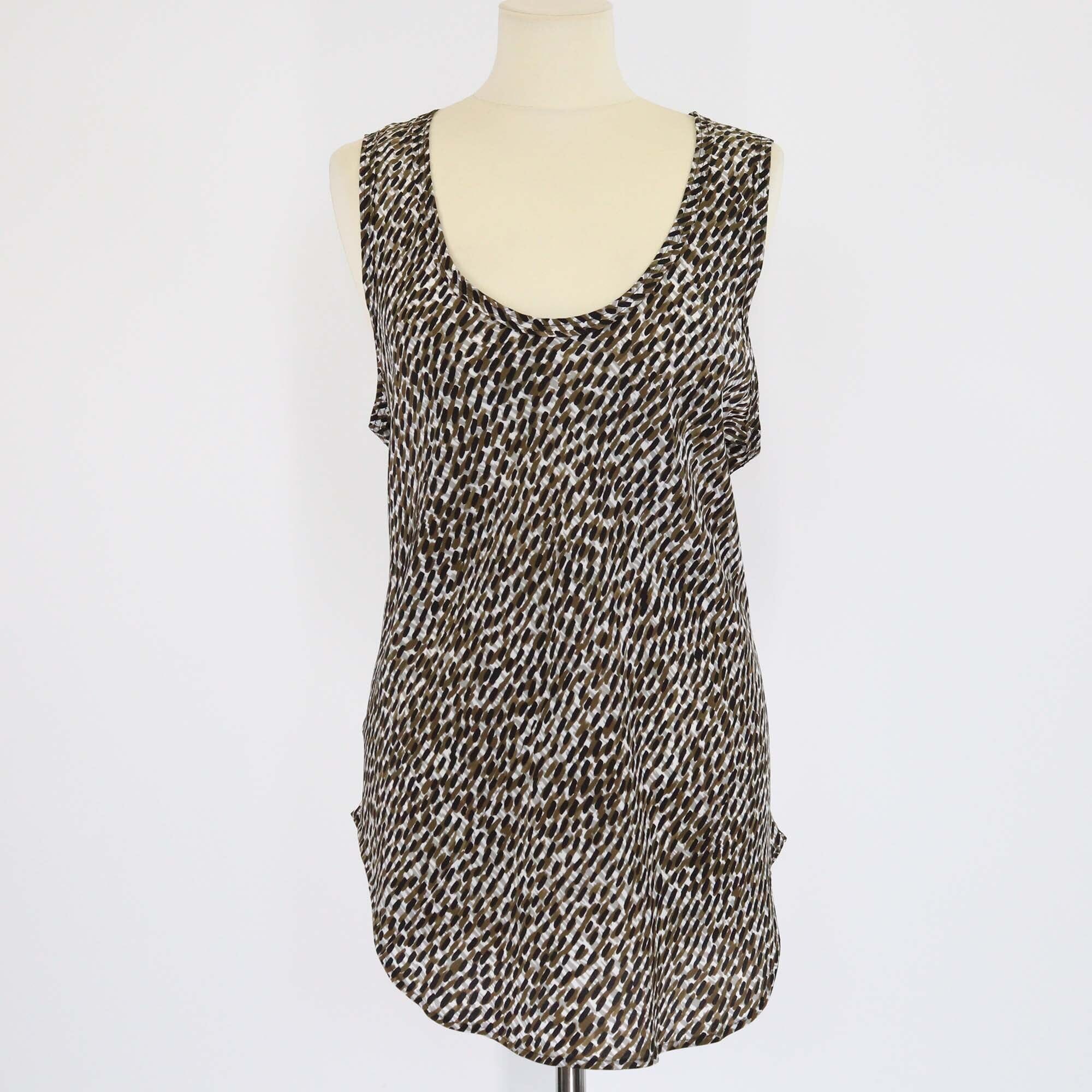 Burberry Brit Sand Printed Tank Tops Womens Burberry 