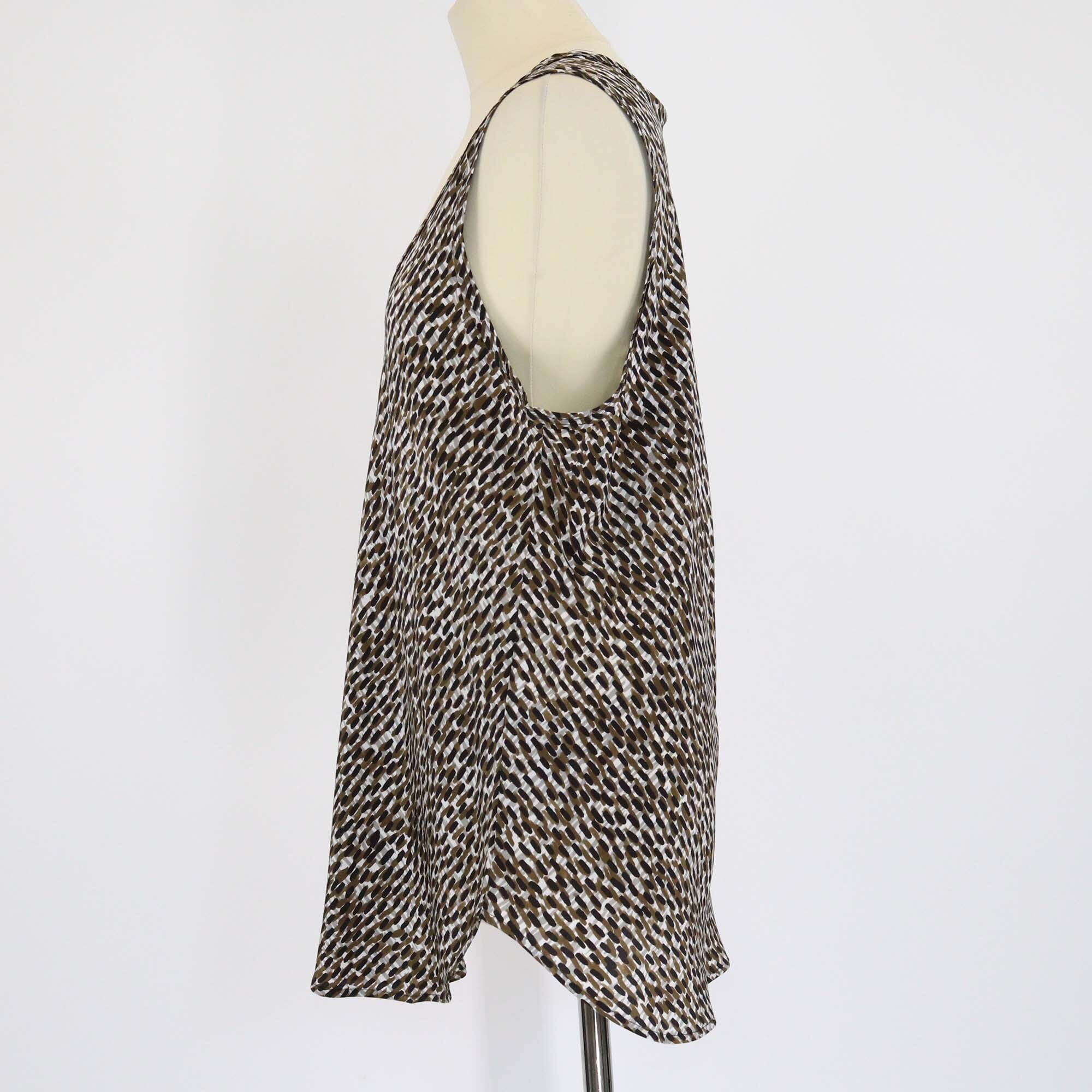 Burberry Brit Sand Printed Tank Tops Womens Burberry 
