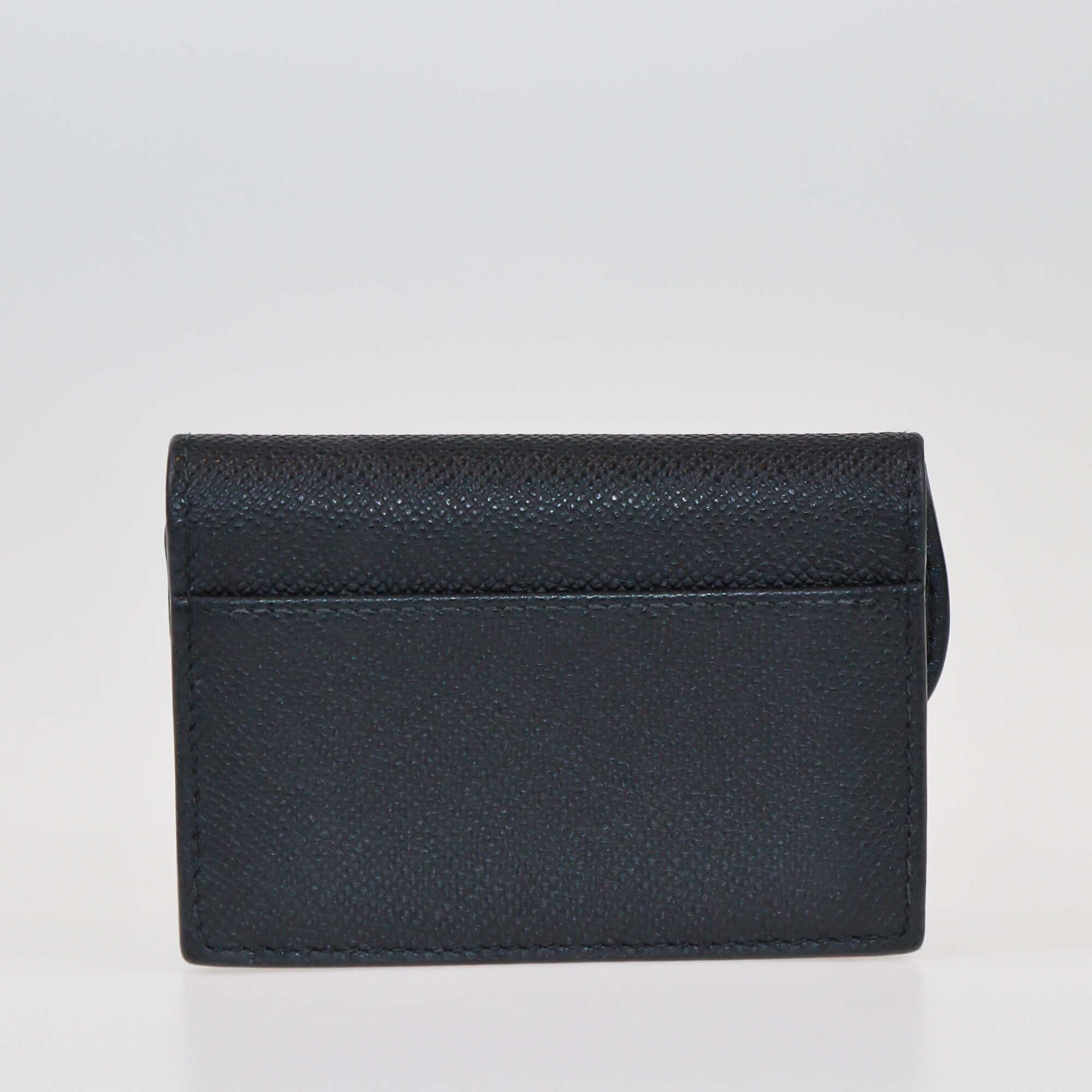 Dior Black Saddle Card Holder Accessories Christian Dior 