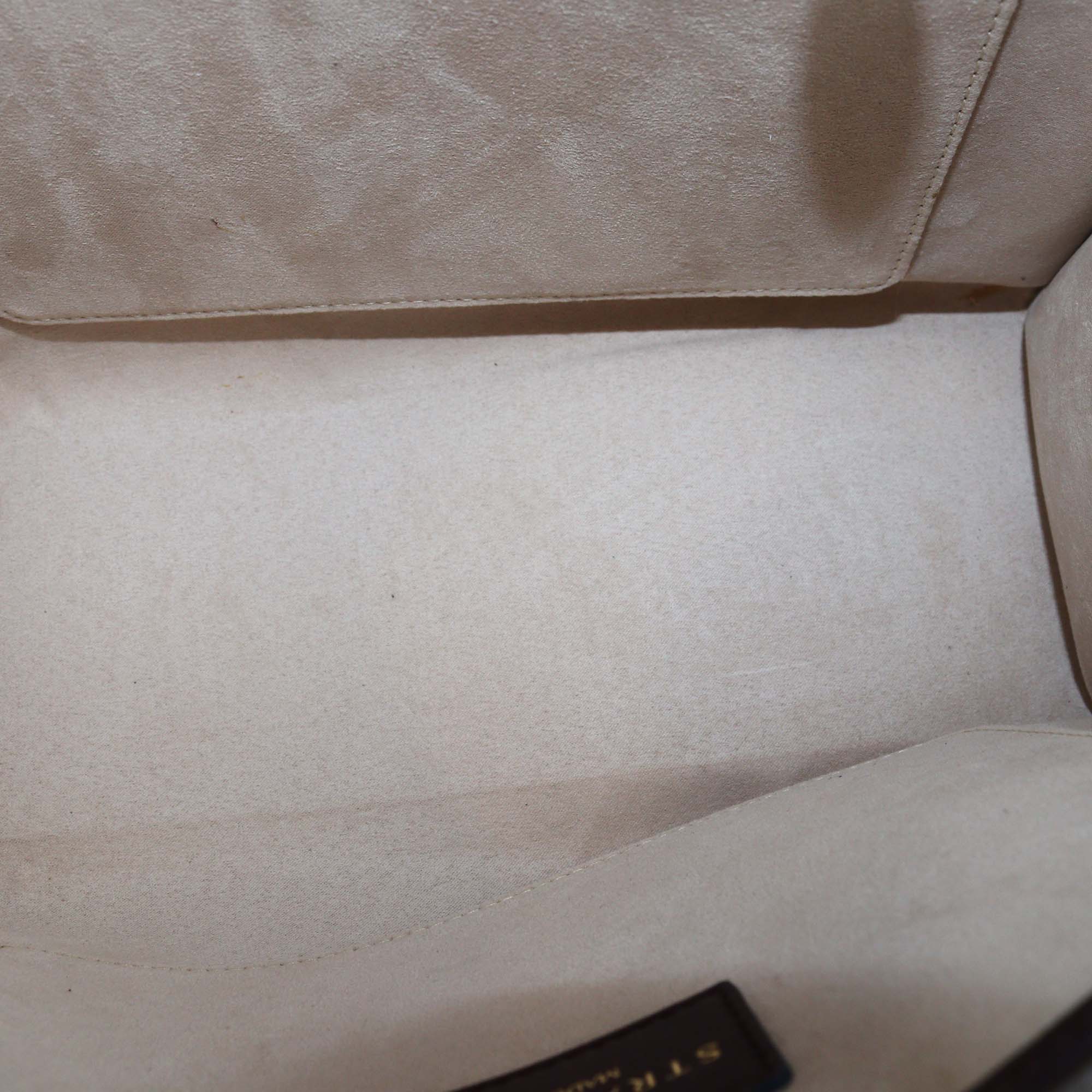 Strathberry Tricolor Leather Midi Tote