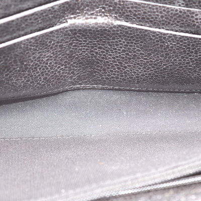 Jimmy Choo Black Glitter Fabric Riane Clutch