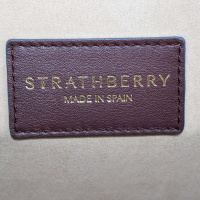 Strathberry Tricolor Leather Midi Tote