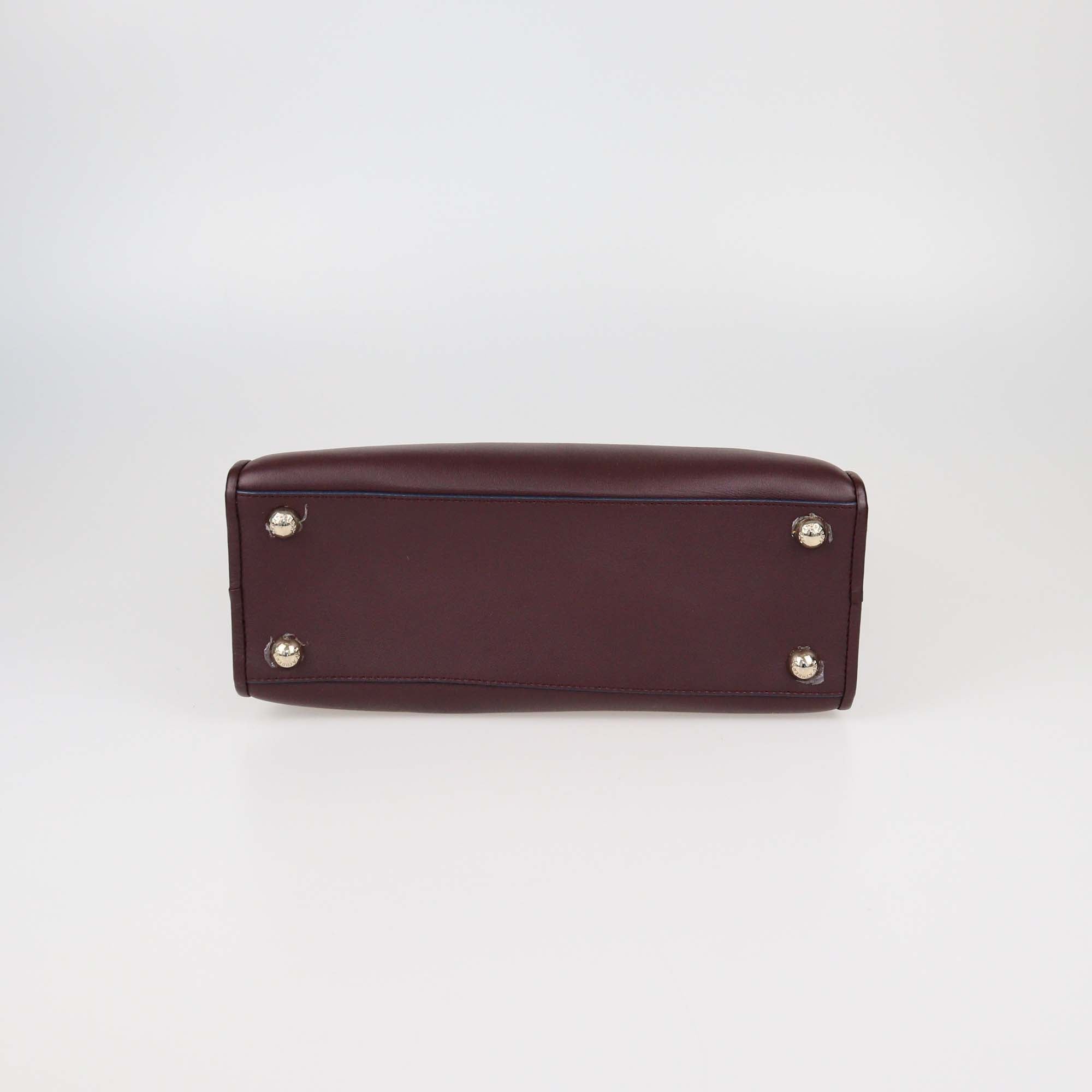 Strathberry Tricolor Leather Midi Tote