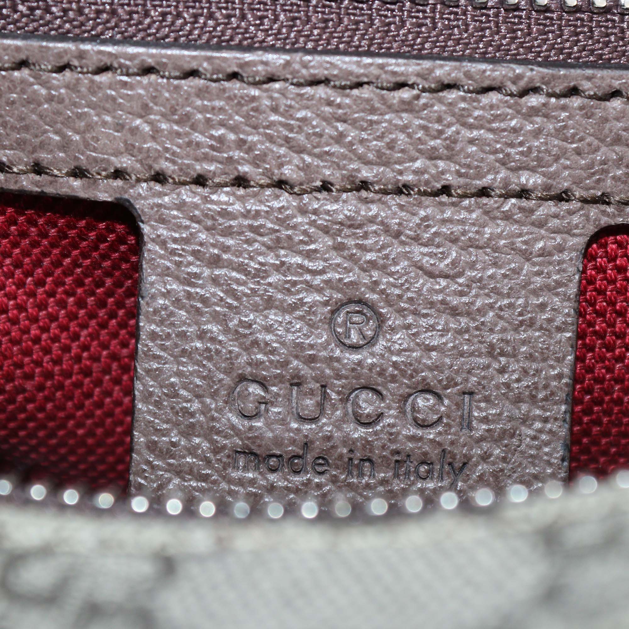 Gucci Brown/Beige GG Supreme Canvas Trunk Shoulder Bag