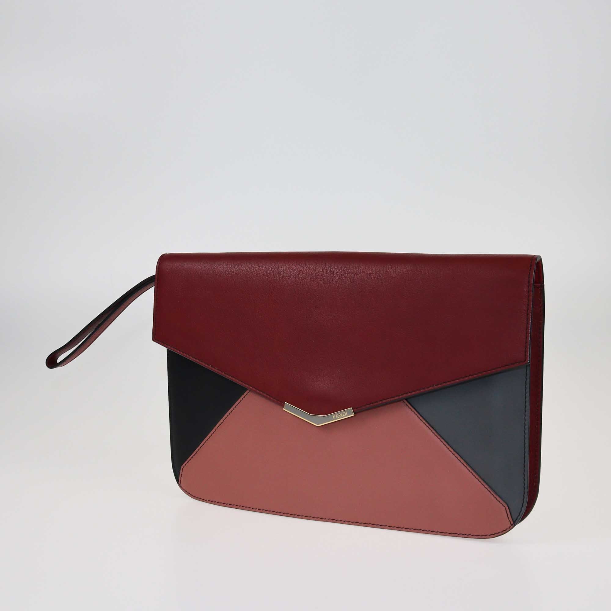 Fendi Multicolor 2Jours Envelope Clutch Bags Fendi 