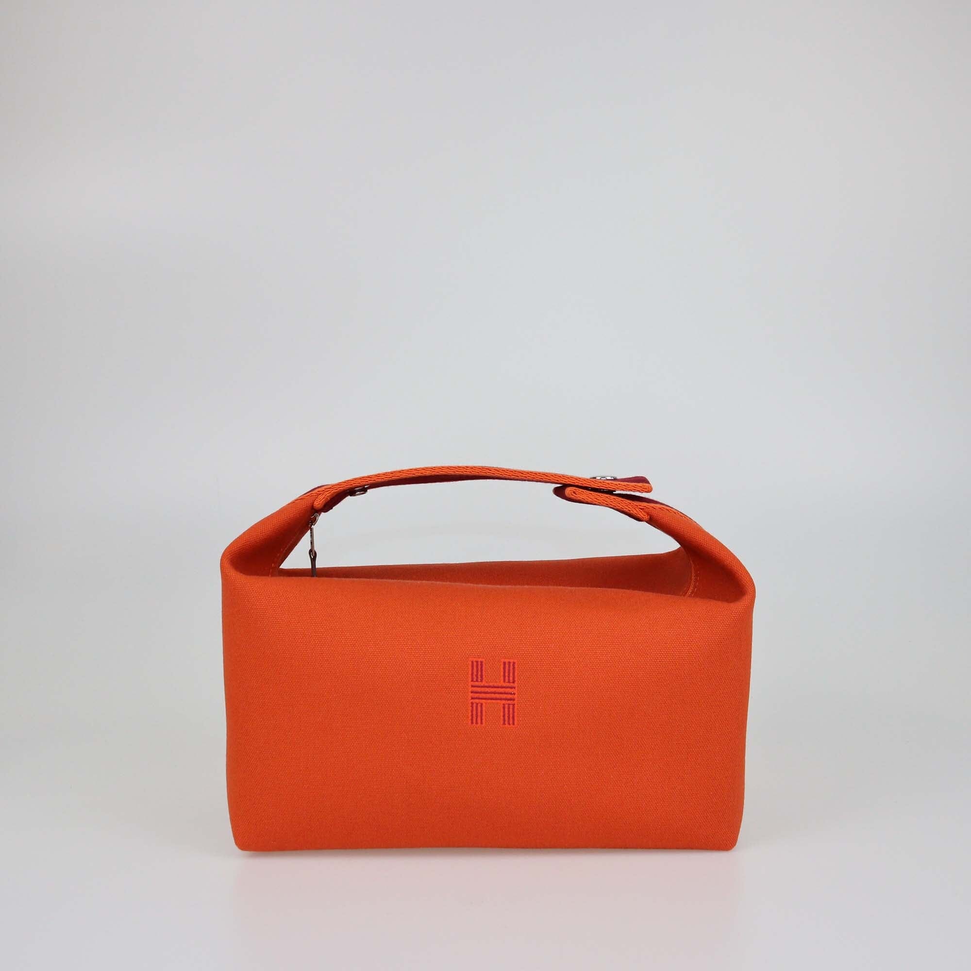 Hermes Feu Toile Bride A Brac Bag GM Womens Hermes 