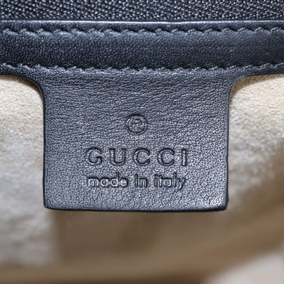 Gucci Black Python Medium Padlock Shoulder Bag