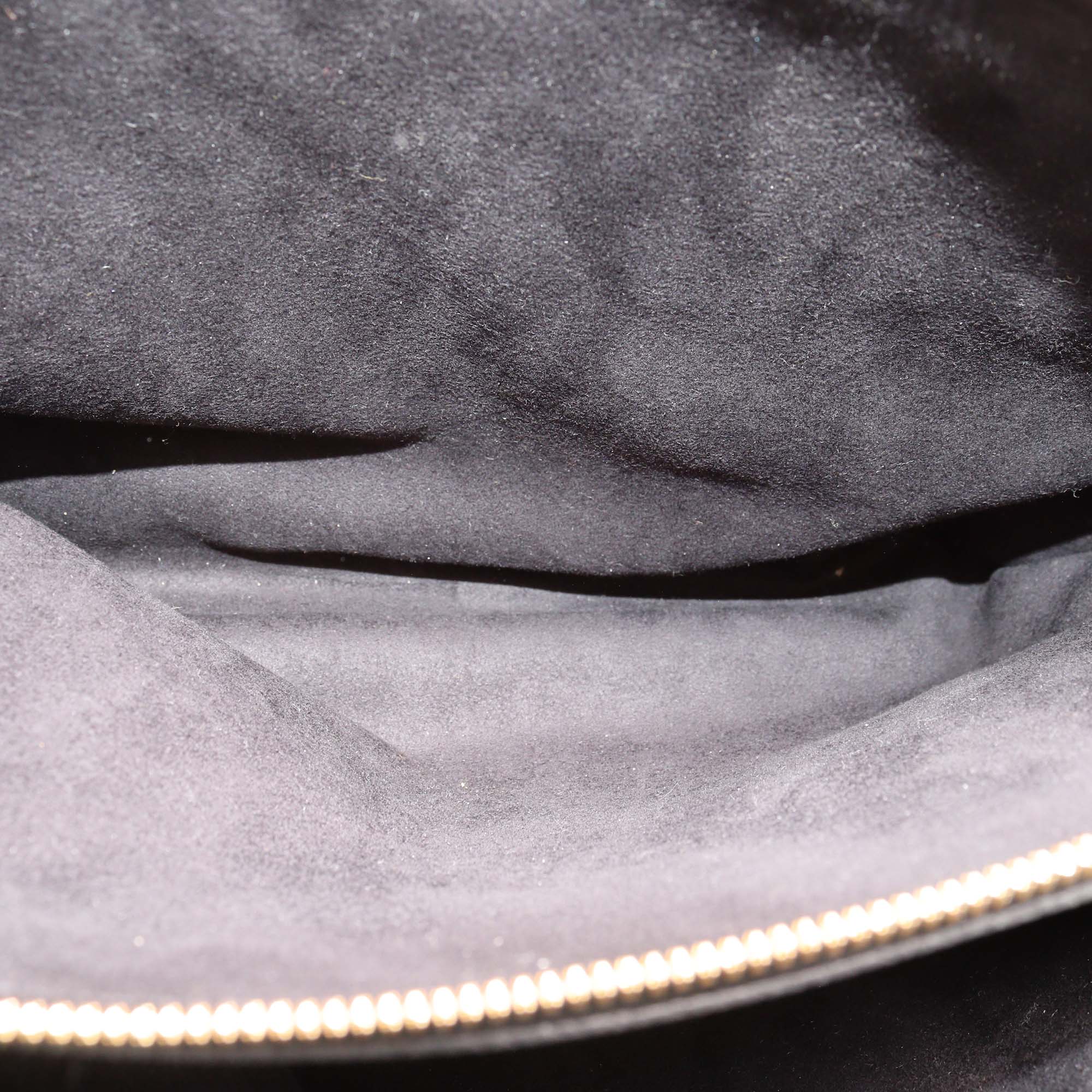 Gucci Black Leather Jackie 1961 Tote