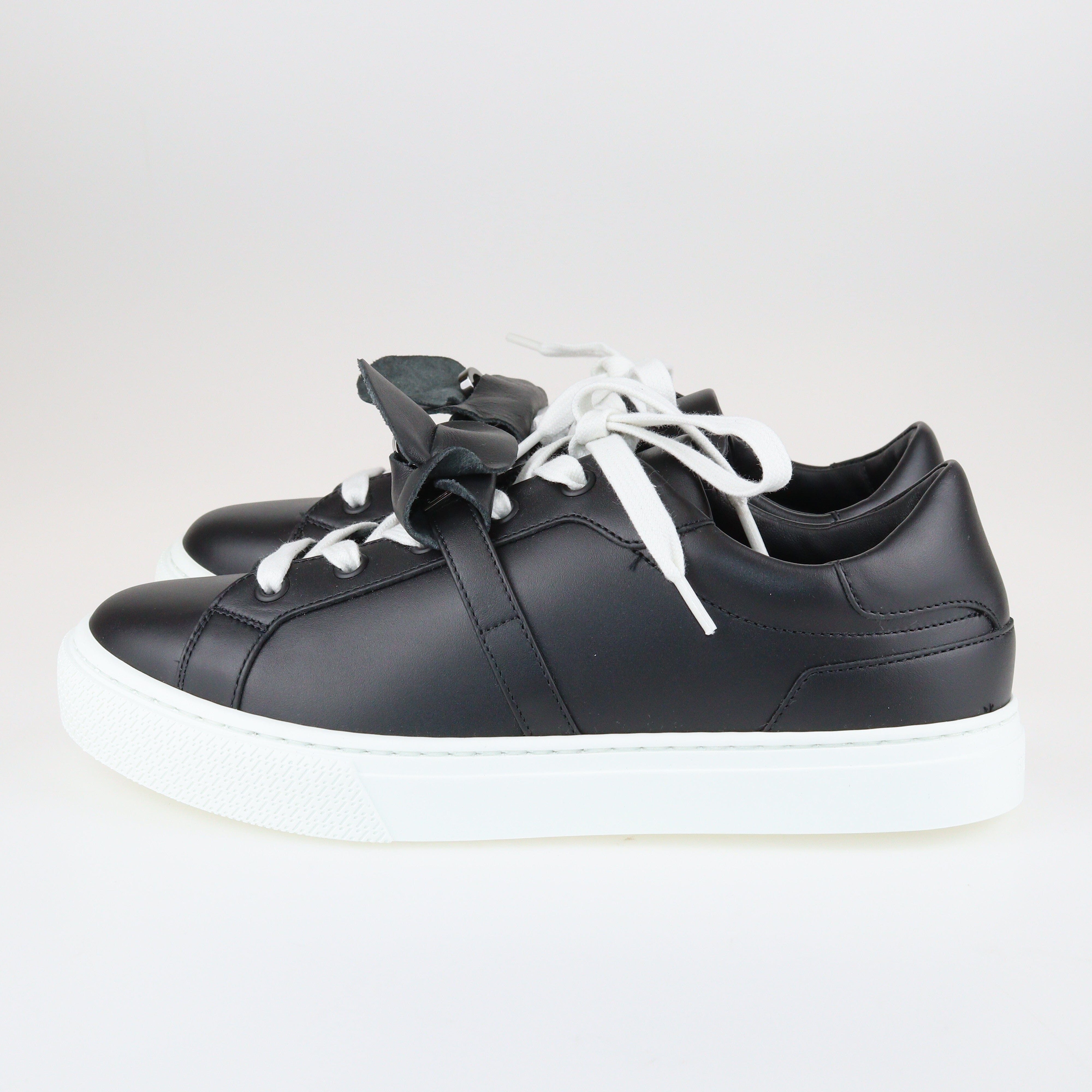 Black/White Day Sneakers Shoes Hermes 