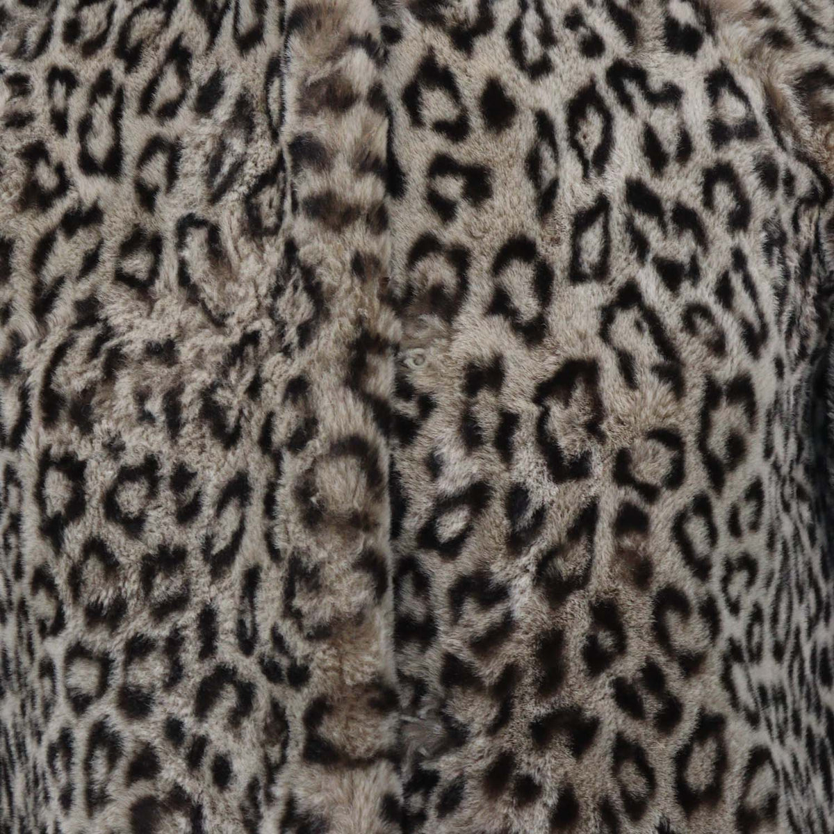 Christian Dior Kids Beige Leopard Print Faux Fur Coat