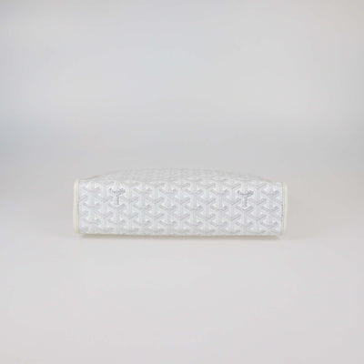 Goyard White Goyardine Coated Canvas Jouvence GM Toiletry Bag