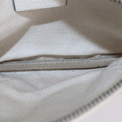 Gucci Off White Leather Logo Web Belt Bag