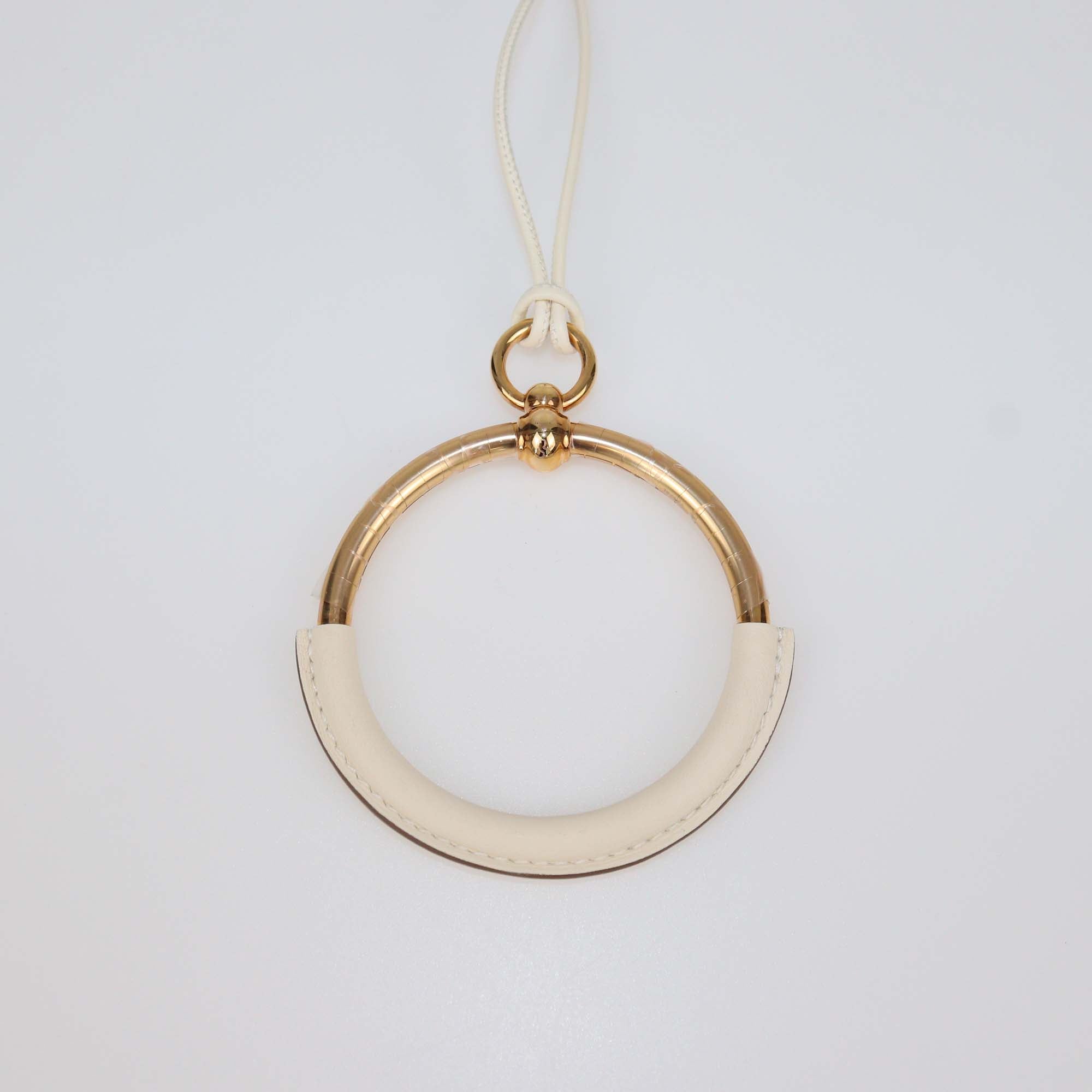 Hermes Nata Swift Leather Loop Pendant