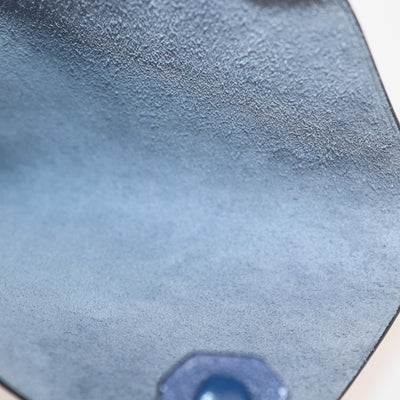 Hermes Bleu Chevre Mysore Leather Tarmac Passport Holder