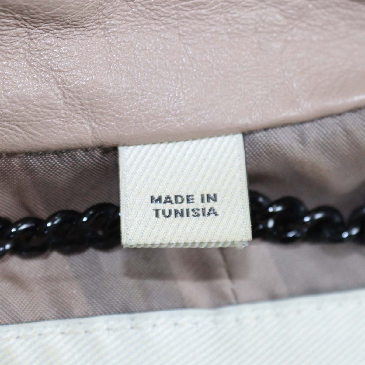 Burberry Beige Leather Belted Trench Coat