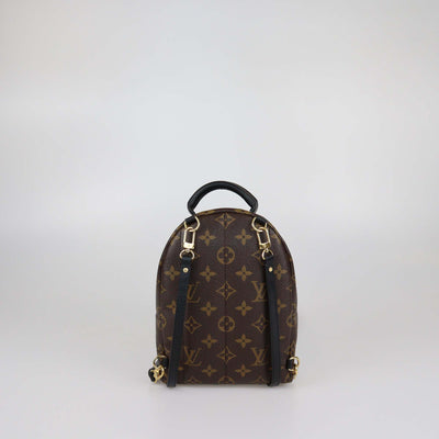Louis Vuitton Monogram Canvas Mini World Tour Print Palm Spring Backpack