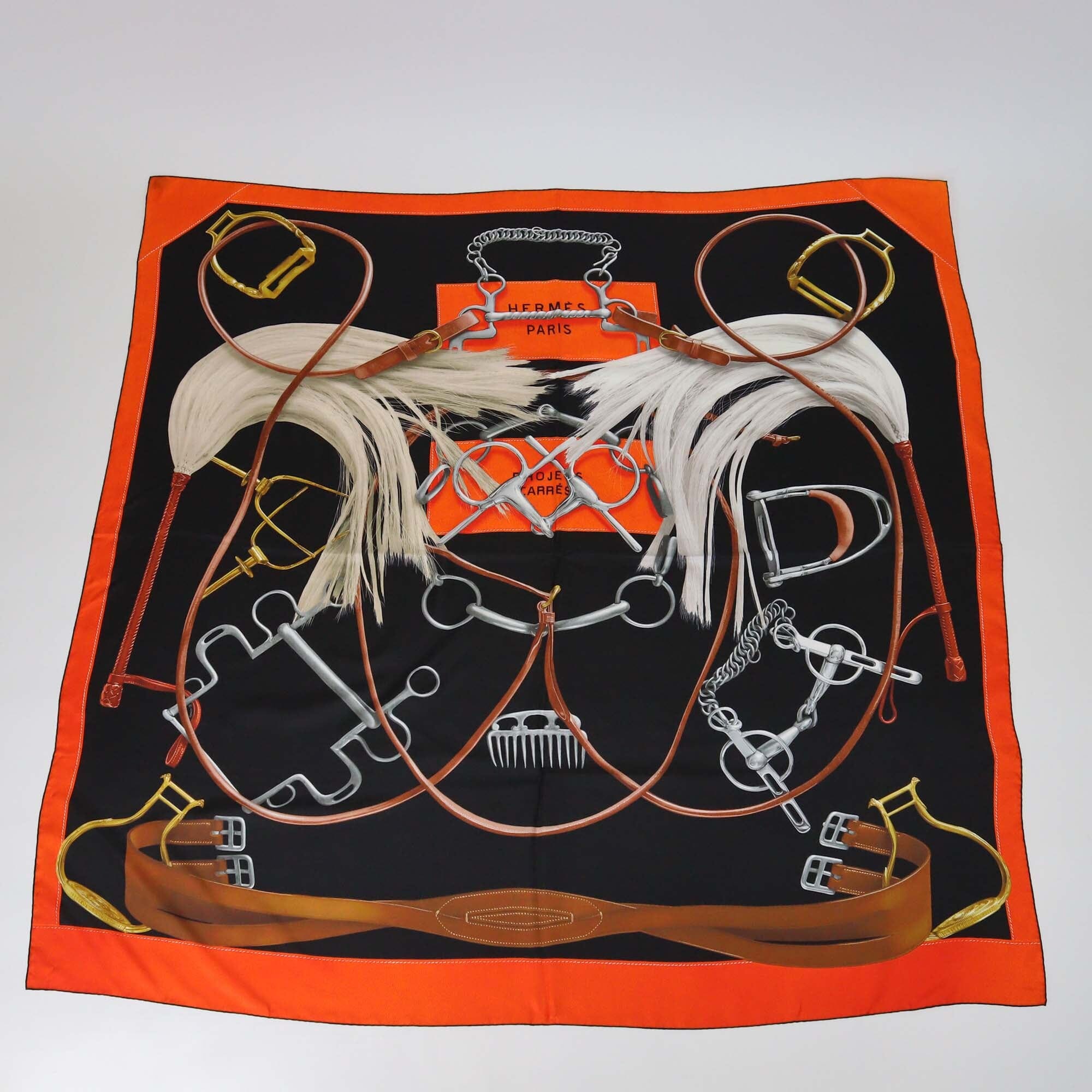 Hermes Multicolor Projects Carres Scarf 140 Womens Hermes 