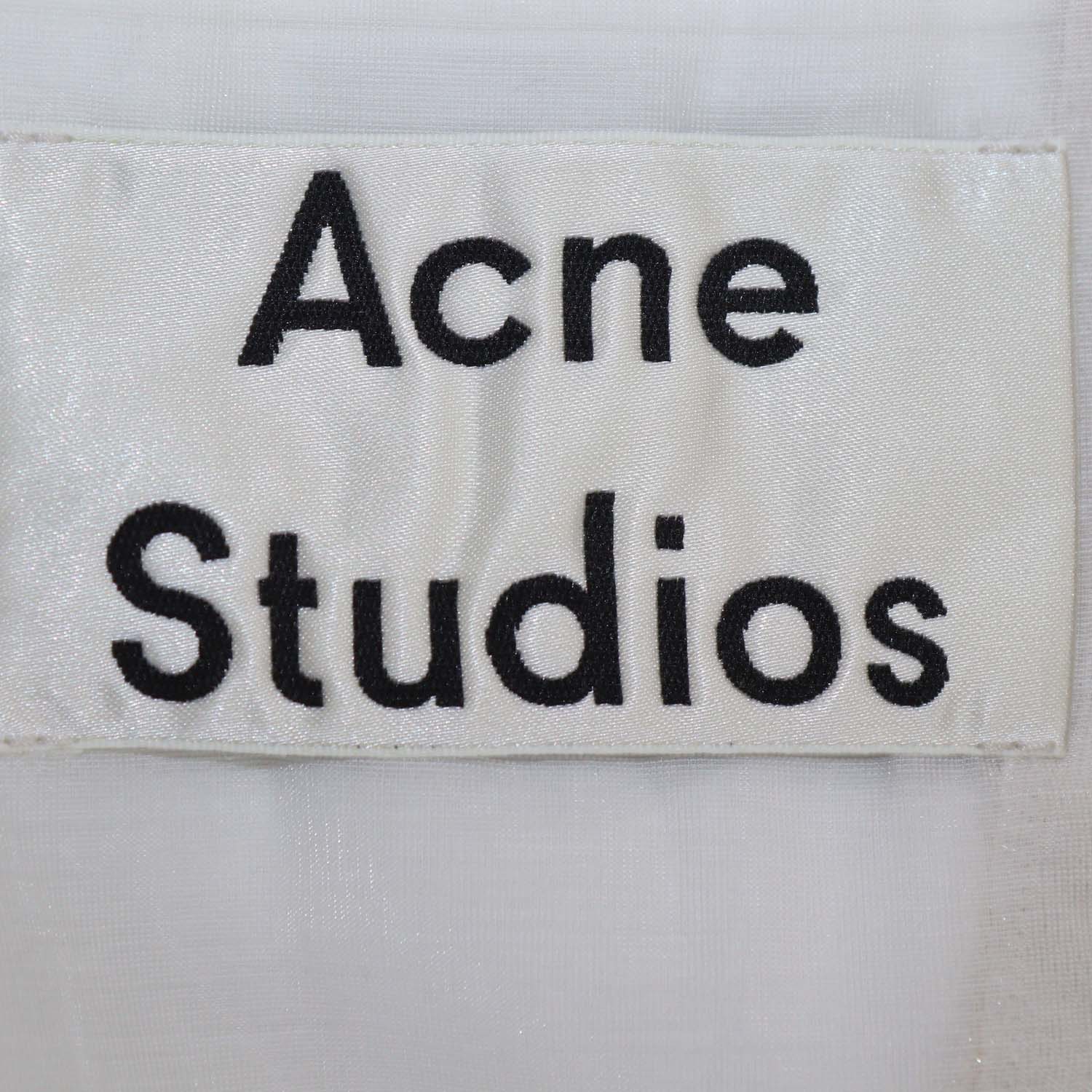 Acne Studios Beige Linen Single Breasted Blazer