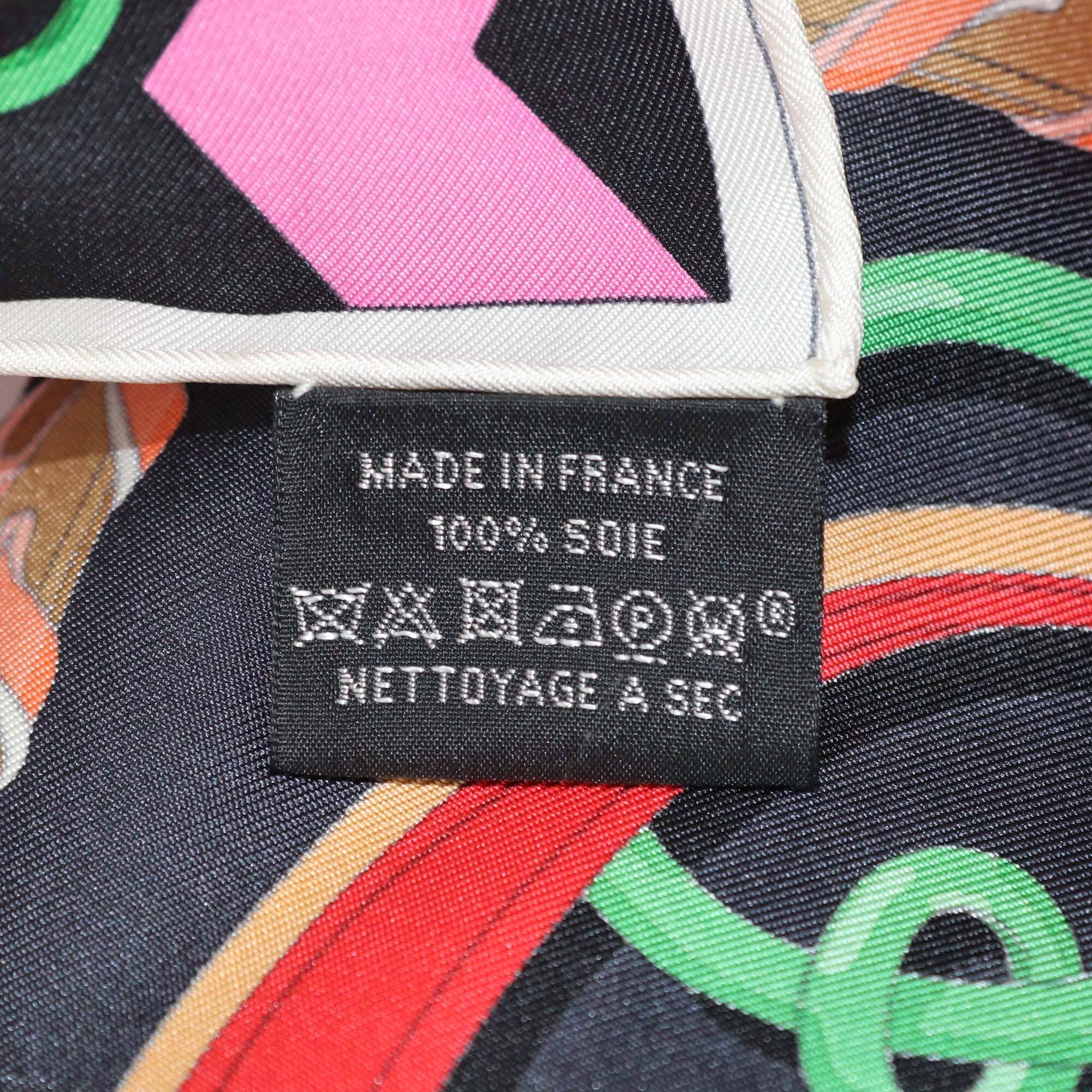 Hermes Multicolor Panoplie Equestre Scarf 90 Womens Hermes 