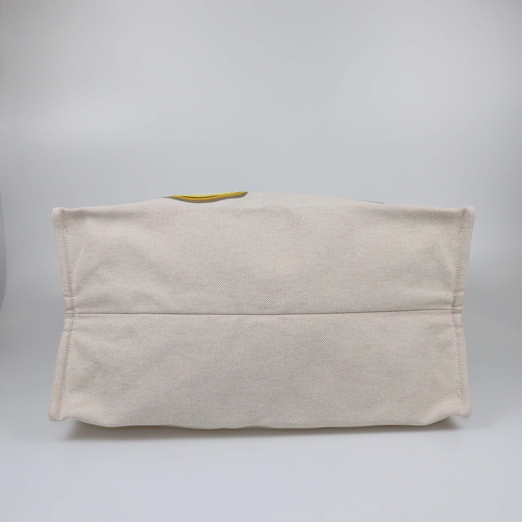 Hermes Multicolor Canvas Escale A La Plage Beach Bag Womens Hermes 