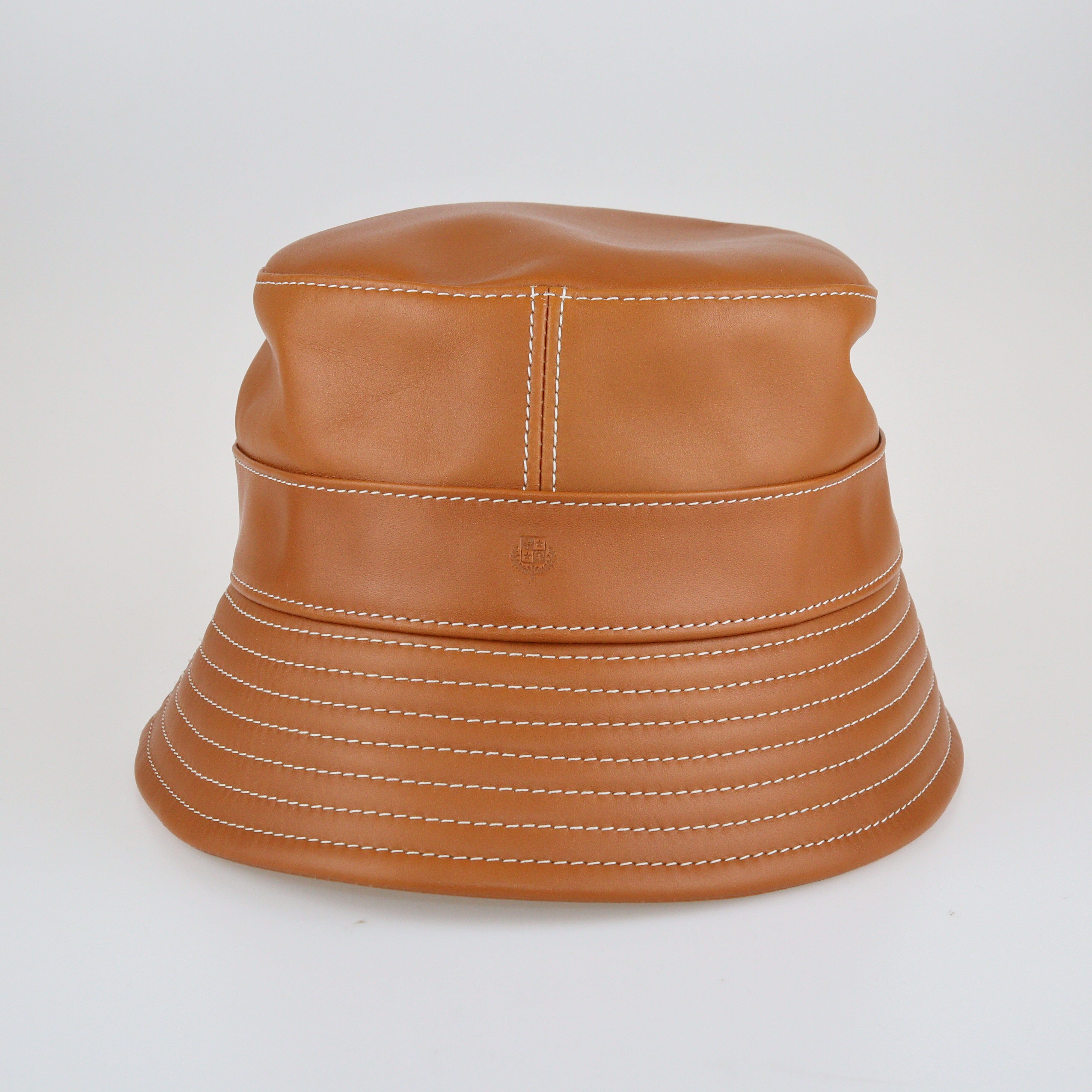 Brown Mina Bucket Hat Accessories Loro Piana 