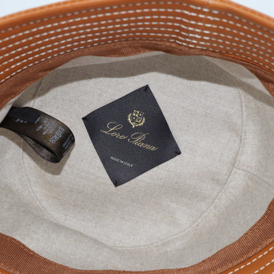 Brown Mina Bucket Hat Accessories Loro Piana 