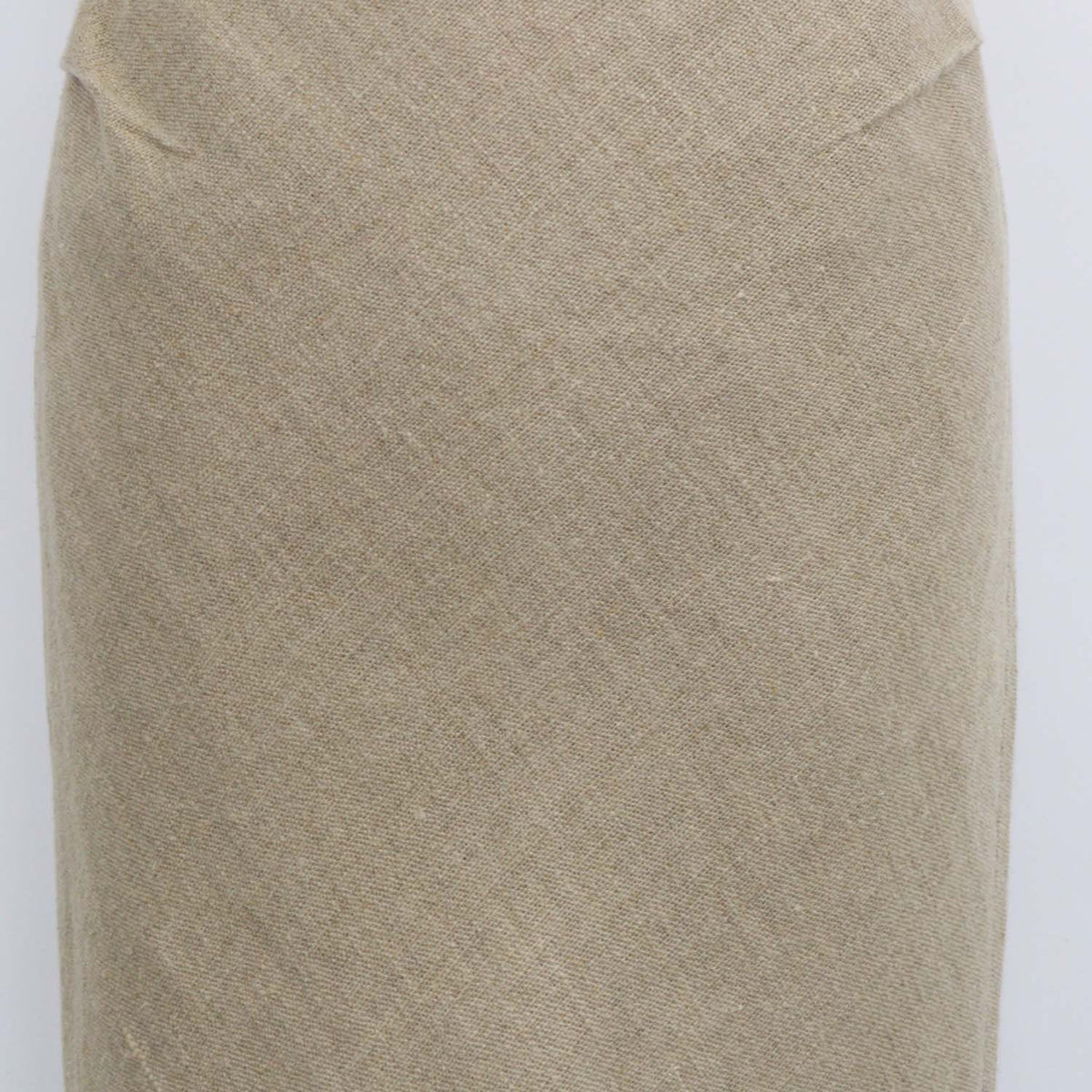 Max Mara Sfilata Beige Linen Gabbia Maxi Skirt